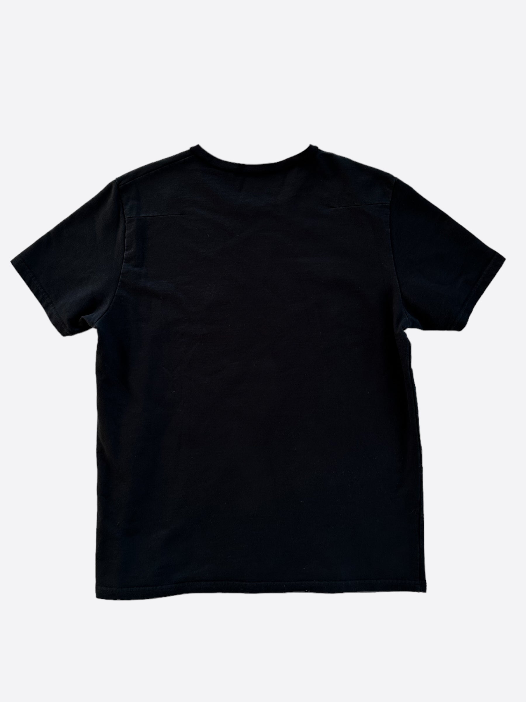 Dior Black Embroidered Bees T-Shirt for Men - Luxury Cotton Crewneck Tee with Bee Design | Perfect for Casual Wear, Date Nights & Street Style Fashion