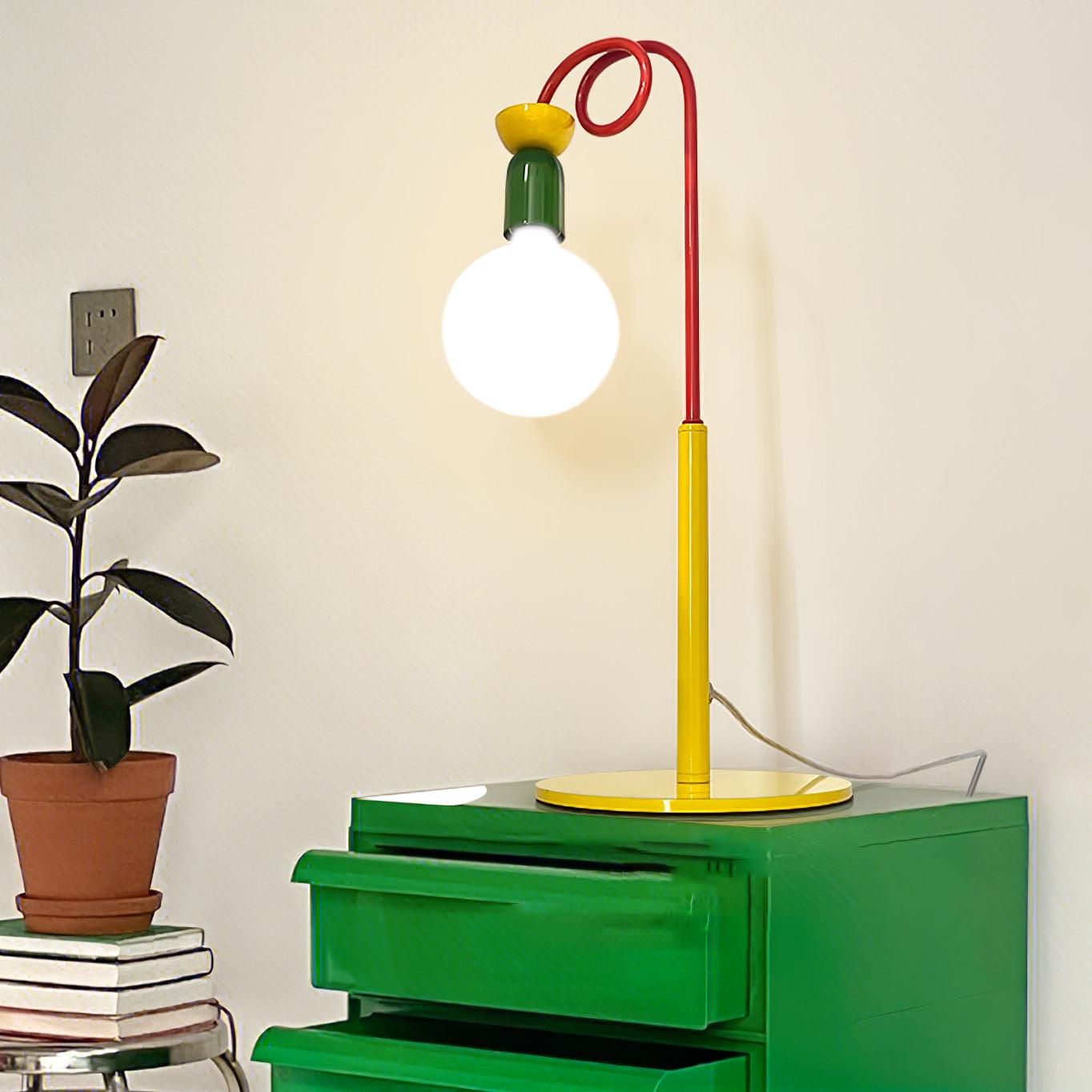 Circulo Play Table Lamp - Modern LED Night Light for Kids & Nursery - Perfect for Bedtime Reading & Room Decor
