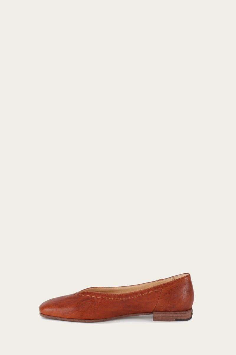 Claire Flat Shoes - Vintage & Pre-Loved Women's Comfortable Ballet Flats for Casual Wear, Office & Everyday Use