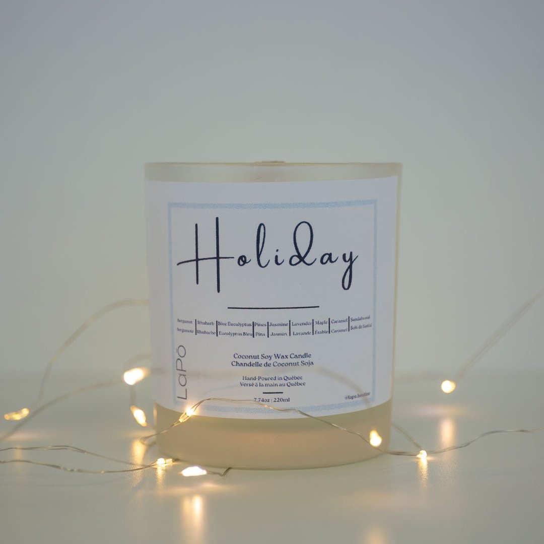 Holiday Scented Candles - Aromatherapy for Christmas, Thanksgiving & Festive Celebrations - Perfect for Home Decor, Gifts & Relaxation