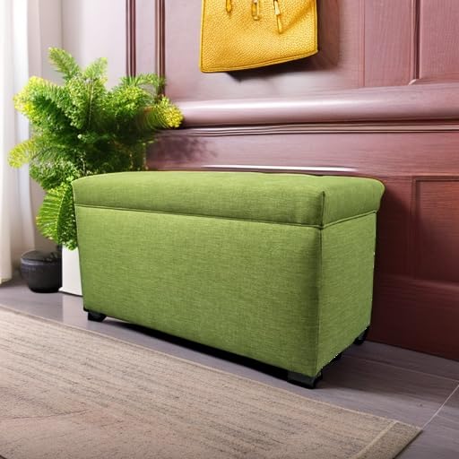 MJL Furniture Angela Klargo Indoor Storage Bench with Cushion - 36