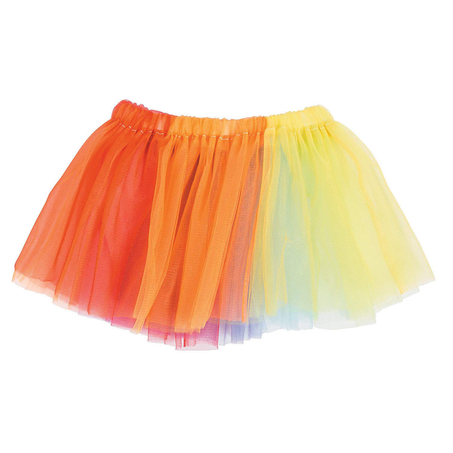 6-Piece Rainbow Tutu Set for Kids - Ballet Dance Skirt, Dress Up Costume & Play Pretend Outfit - Perfect for Dance Recitals, Birthday Parties & Photo Shoots