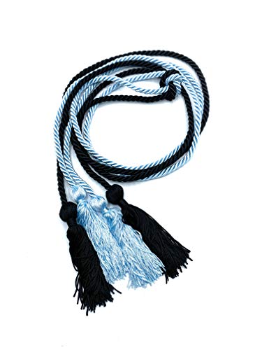 Black and Light Blue