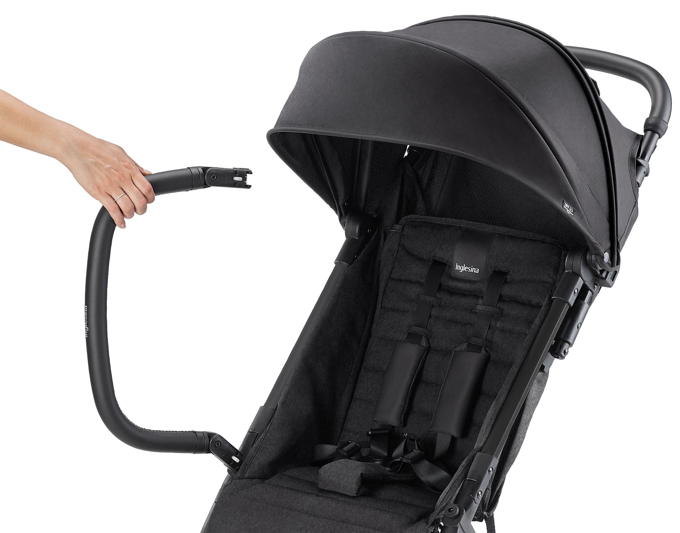 Inglesina Quid Lightweight Compact Stroller - Travel-Friendly Baby Stroller for On-the-Go Parents | Perfect for Air Travel, Shopping & City Walks (Damaged Box)