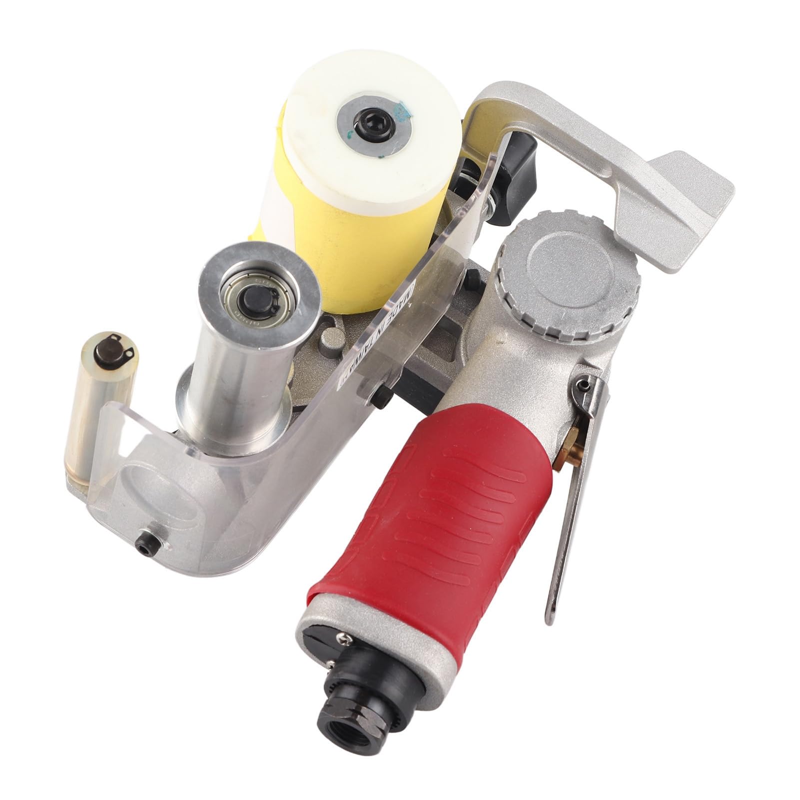 1A Belt Sander Air Pneumatic Sanding Machine - Industrial Polishing Grinding Bench for Metal Wood Processing | Workshop, DIY, Metal Fabrication, Woodworking Projects