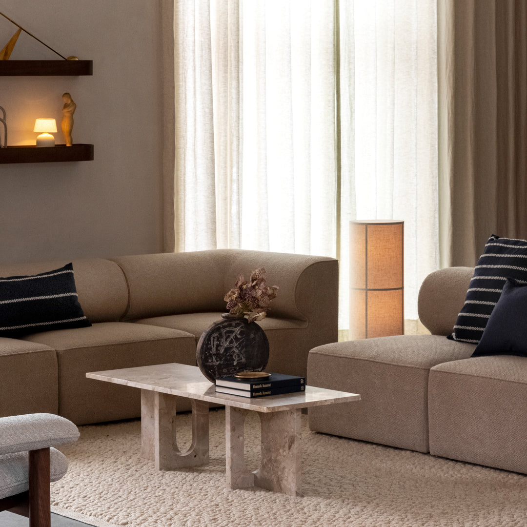 Hashira Floor Lamp - Modern Standing Light for Living Room, Bedroom & Office - Adjustable Height & Dimmable LED - Perfect for Reading, Relaxing & Decor