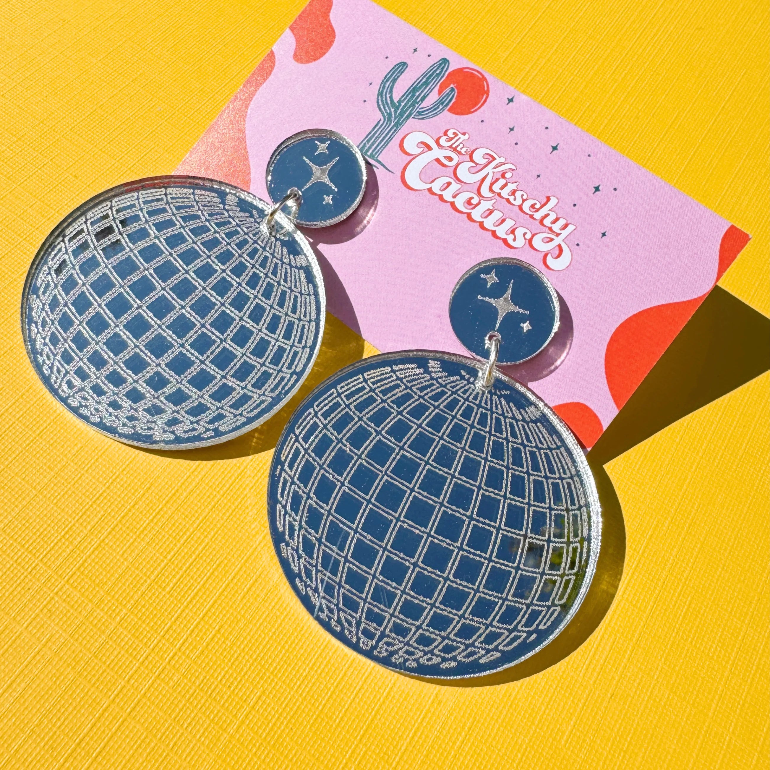 Stayin' Alive Earrings - Trendy Bee Gees Inspired Jewelry for Women | Perfect for Concerts, Parties & 70s Theme Outfits