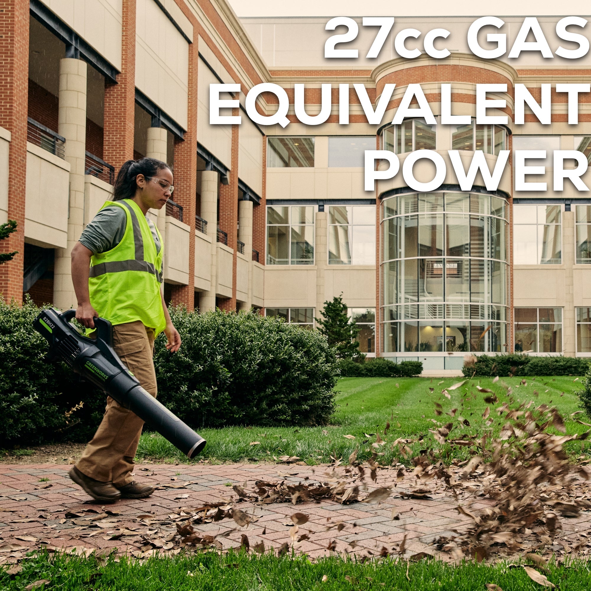 82V Cordless Handheld Brushless Axial Leaf Blower with 4.0Ah Lithium-Ion Battery & Dual Port Fast Charger - Powerful Yard Cleanup for Leaves, Grass Clippings and Debris Removal