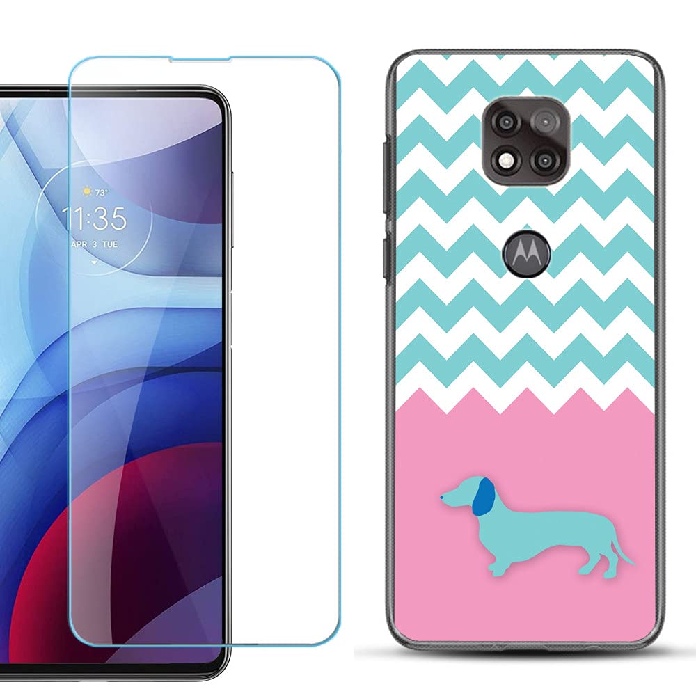 Durable Slim TPU Case for Motorola Moto G Power 2021 with Screen Protector - Perfect for Outdoor Protection