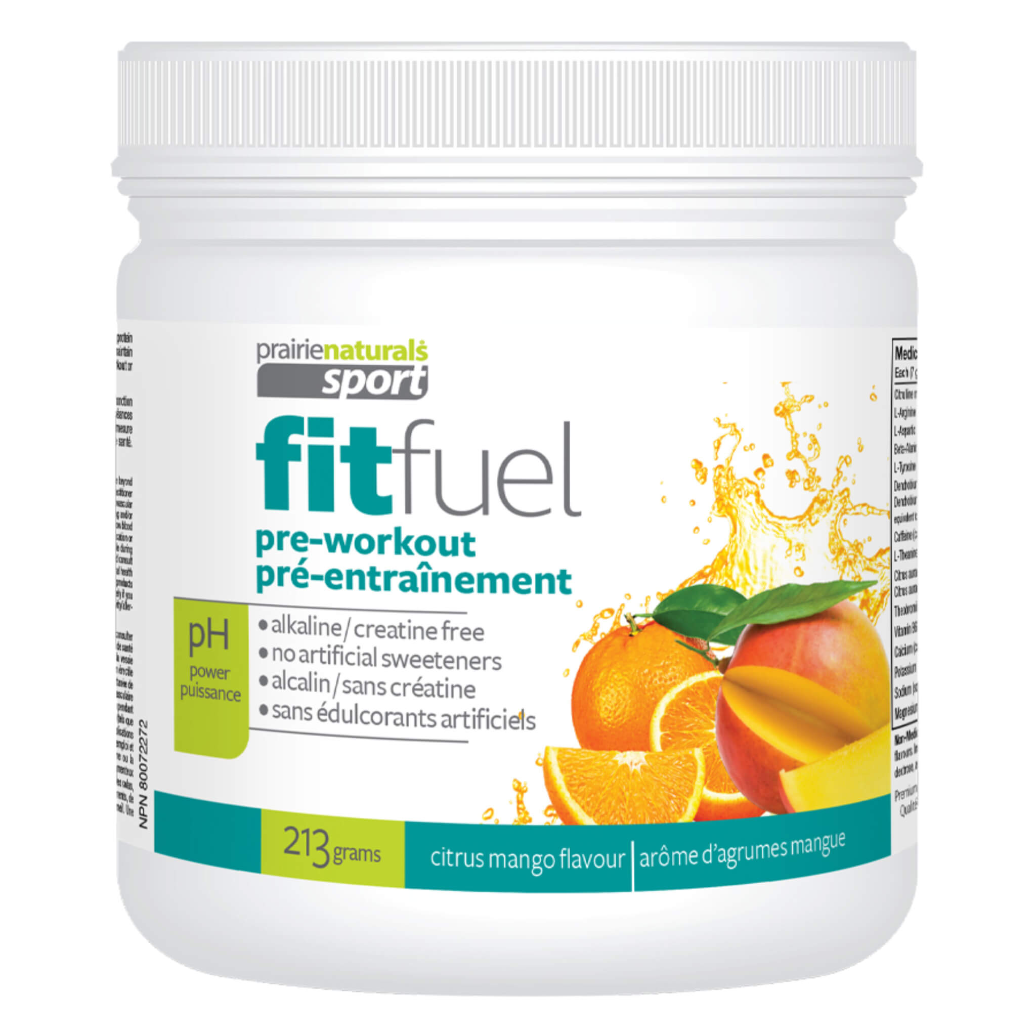 FitFuel pH Balanced Pre Workout Powder - Energy Booster for Gym & Fitness Training, Muscle Recovery & Endurance | Best for Athletes & Bodybuilders