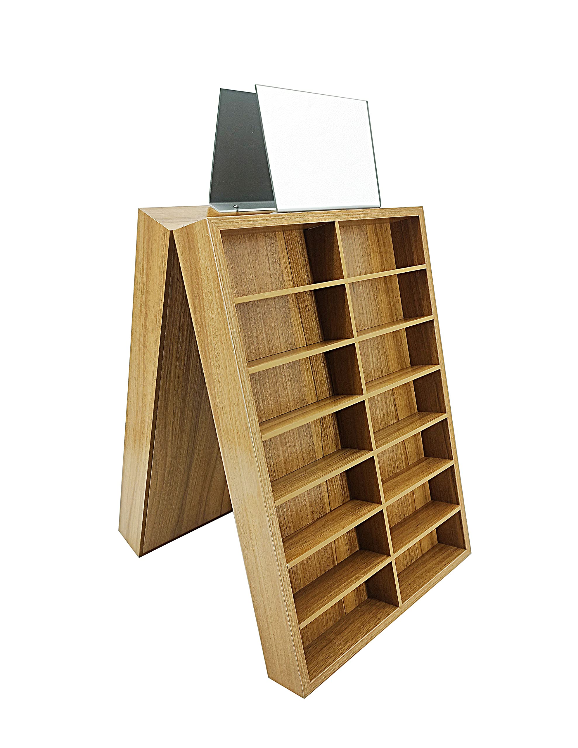 FixtureDisplays® 28-Slot Eyeglass Organizer - 6.5x2x2.6