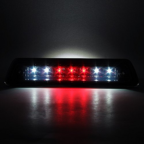 AKKON LED Headlights & Tail Lights Kit for 2009-2014 Ford F150 - Black Halo Projector Headlights with C-Shape Smoked LED Tail Lights & 3rd Brake Light - Upgrade Your Truck's Style & Visibility for Night Driving & Off-Road Adventures
