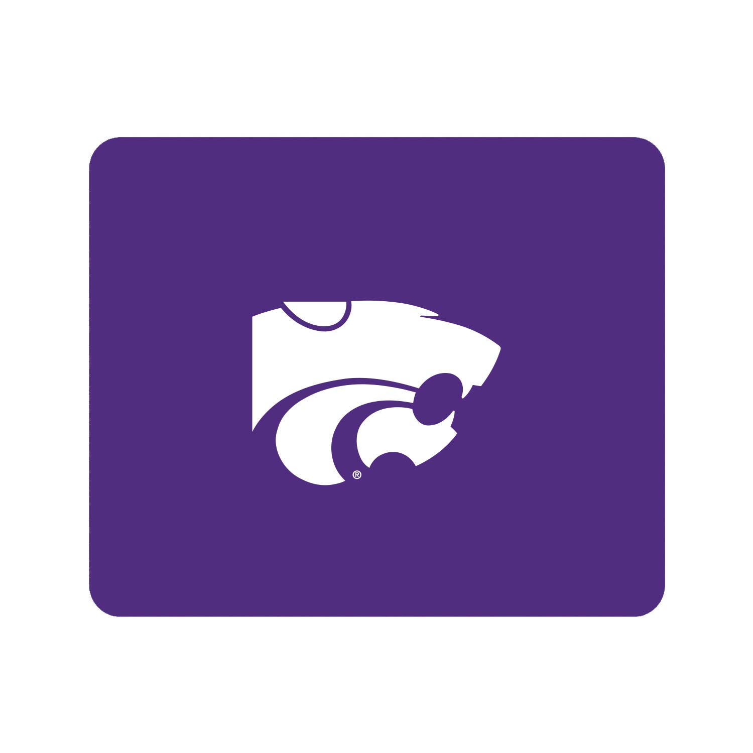 OTM Essentials Kansas State University Standard Fabric Mouse Pad - Non-Slip Desk Accessory for Gaming & Office Use - Classic Design for Computers & Workstations