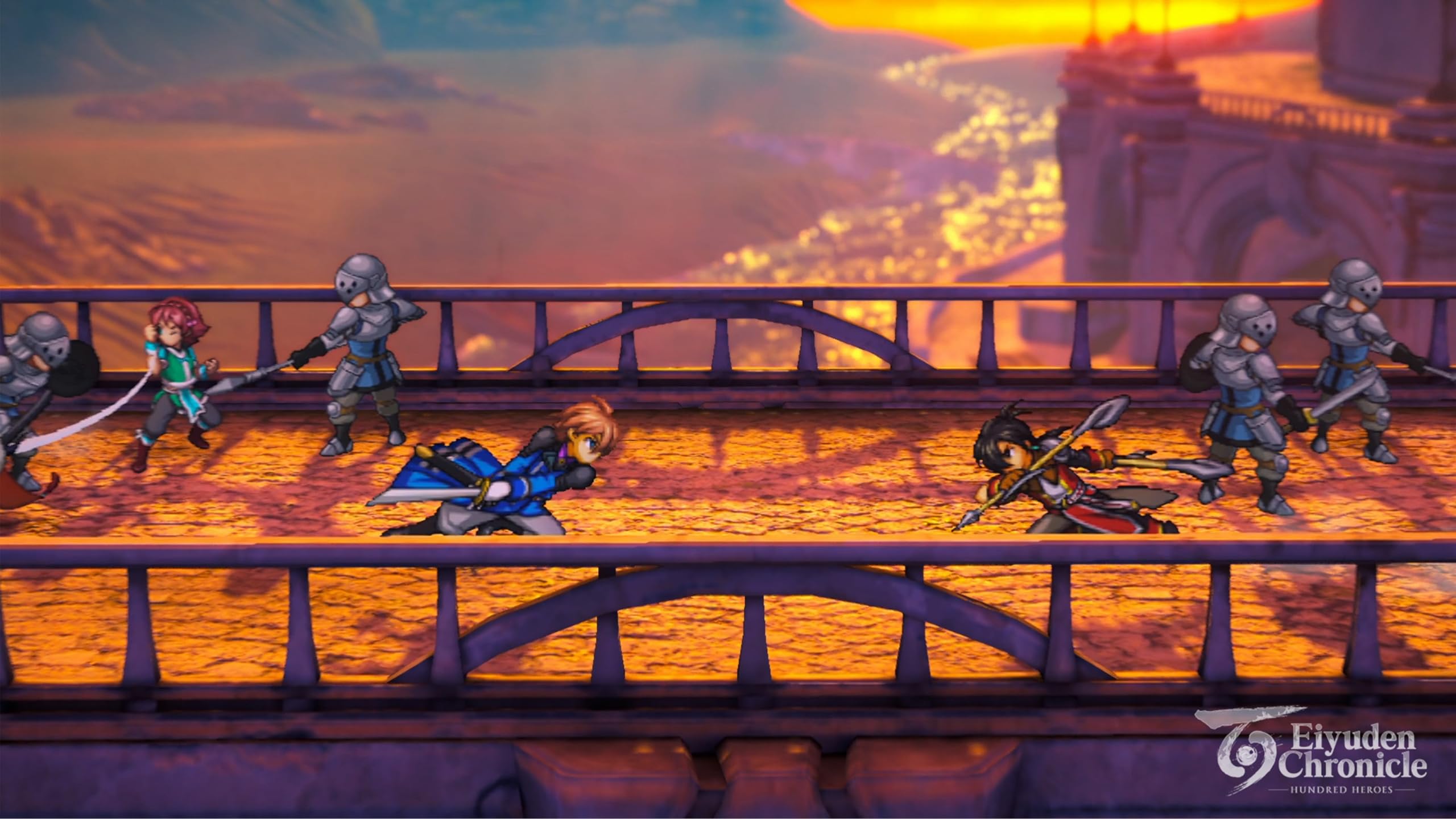 Eiyuden Chronicle: Hundred Heroes - Nintendo Switch Game | JRPG Adventure, Epic Storyline | Perfect for Fans of Classic Role-Playing Games