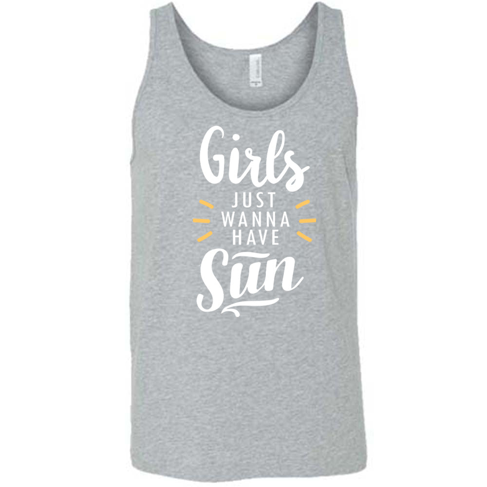 Girls Just Wanna Have Fun Graphic T-Shirt - Unisex Casual Summer Sun Tee for Women & Men - Perfect for Beach, Music Festivals & Outdoor Activities