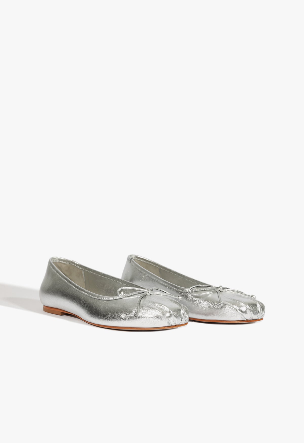 Arissa Draped Ballet Flats for Women - Comfortable Slip-On Shoes for Work, Travel & Everyday Wear | Elegant Pointed Toe & Soft Fabric