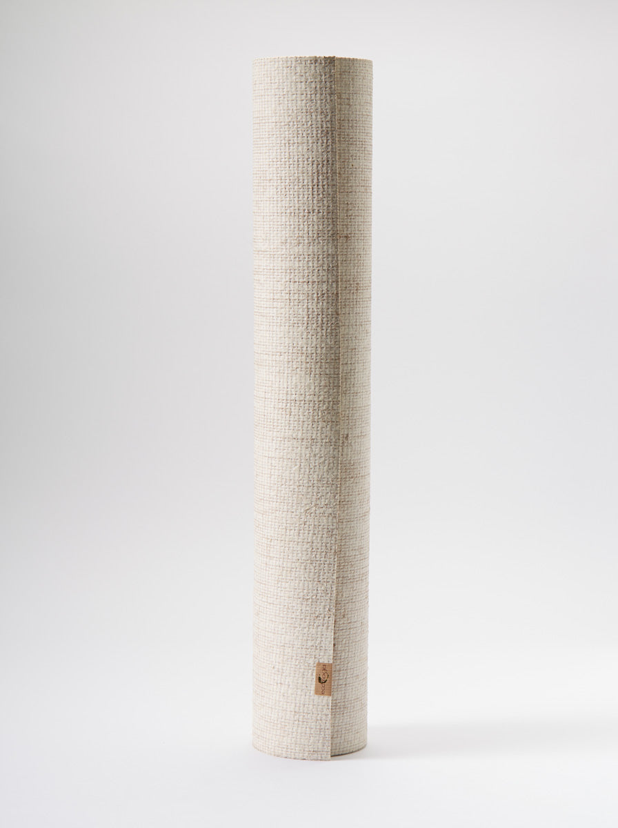 Eco-Friendly Yoga Mat - Natural Jute Material for Yoga, Pilates & Meditation - Non-Slip & Durable for Home & Studio Use