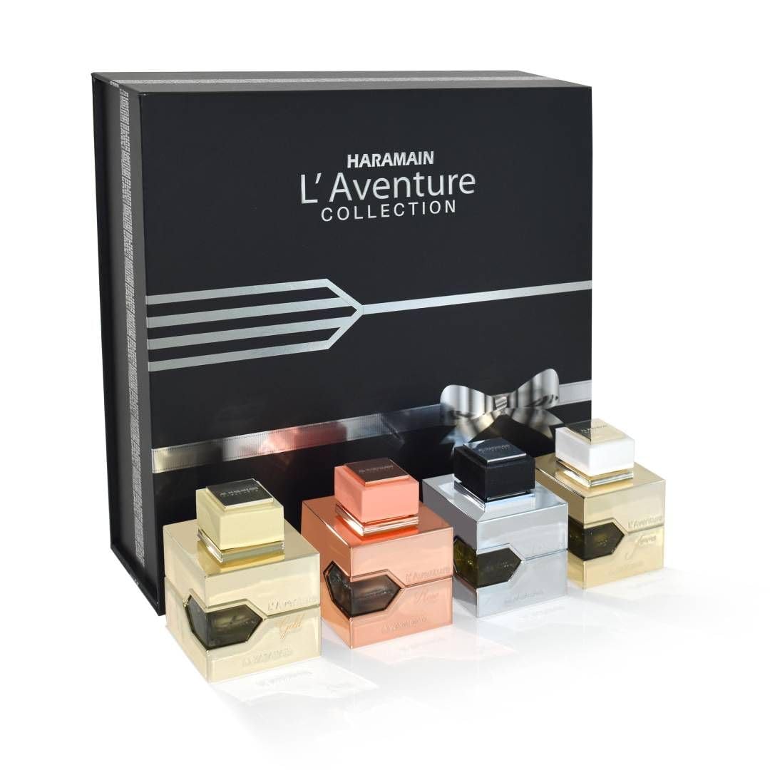 Al Haramain L'Aventure Eau de Parfum for Men - 3.33 oz (100ml) Long-Lasting Fragrance, Premium Cologne Gift Set for Him - Perfect for Date Night, Office & Special Occasions