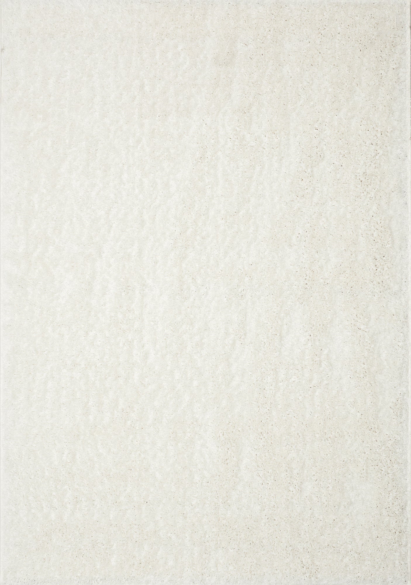 Brio 5'3 x 7'7 Shag Area Rug Cream - Soft Plush Fluffy Living Room Carpet for Bedroom, Nursery & Cozy Home Decor (5ft 3in x 7ft 7in)