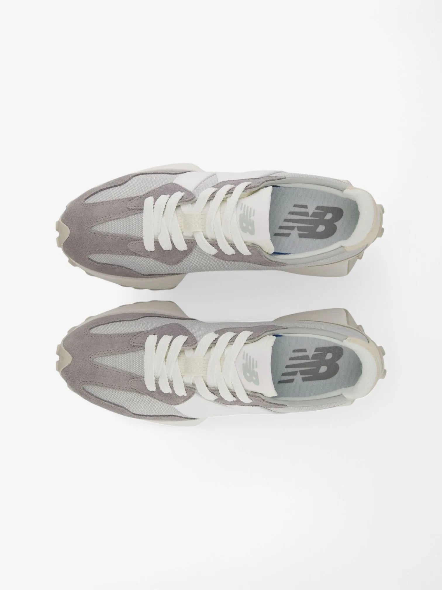 New Balance 327 Grey Running Shoes for Men & Women - Lightweight Comfortable Sneakers for Walking, Jogging, and Casual Wear