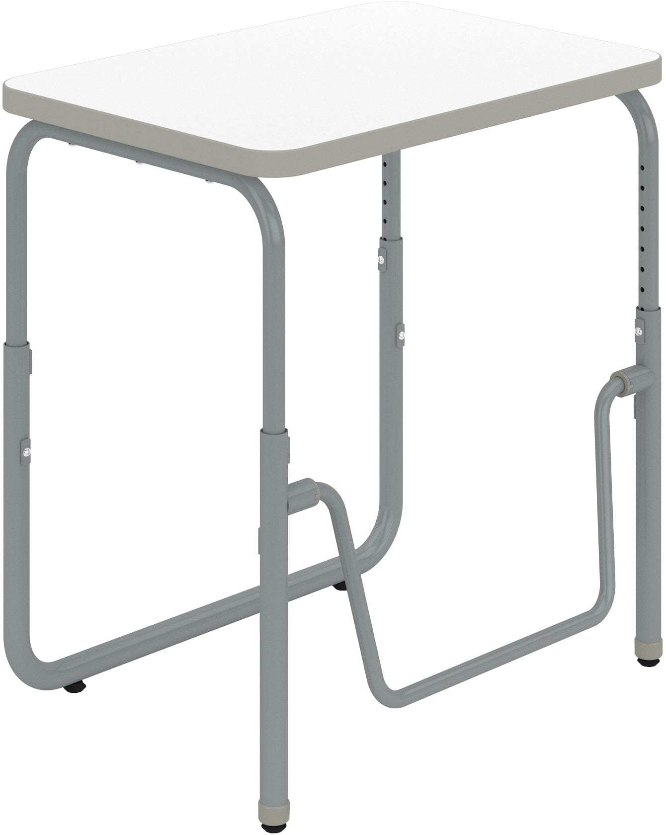 Safco AlphaBetter 2.0 Height-Adjustable Student Desk with Pendulum Bar - 22