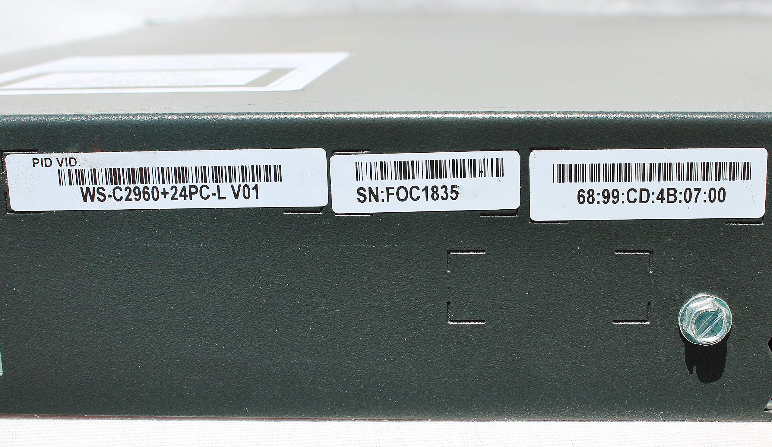 Cisco WS-C2960+24PC-L Catalyst 2960+ 24-Port Gigabit Managed Ethernet Switch (Renewed) - Ideal for Small Business Networks, Office & Home Use