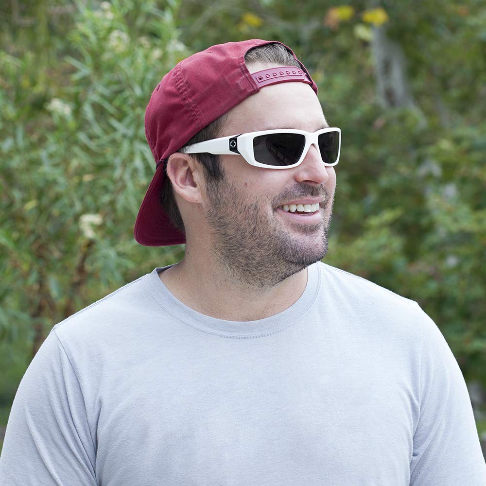 Spy Optic Dirty MO Flat Sunglasses - Polarized UV Protection for Men & Women - Perfect for Driving, Beach, and Outdoor Activities