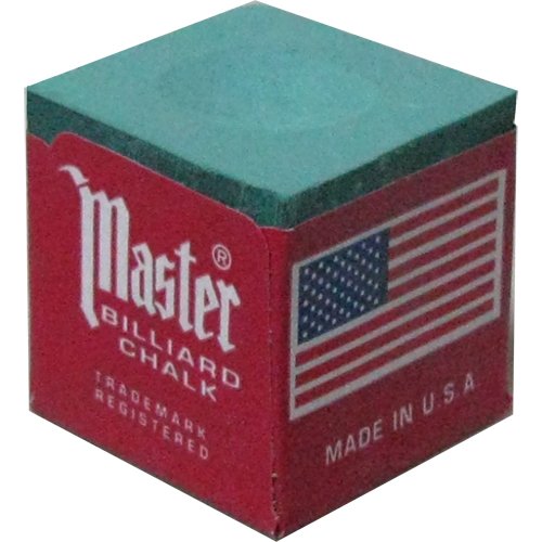 Premium Master Billiard & Pool Cue Chalk Box - 12 High-Quality Chalk Cubes for Smooth Shots | Perfect for Professional Players & Home Game Rooms