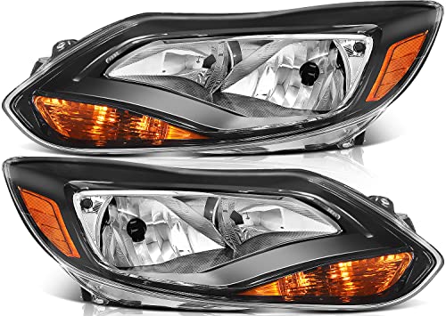 Black Housing Amber Reflector Clear Lens
