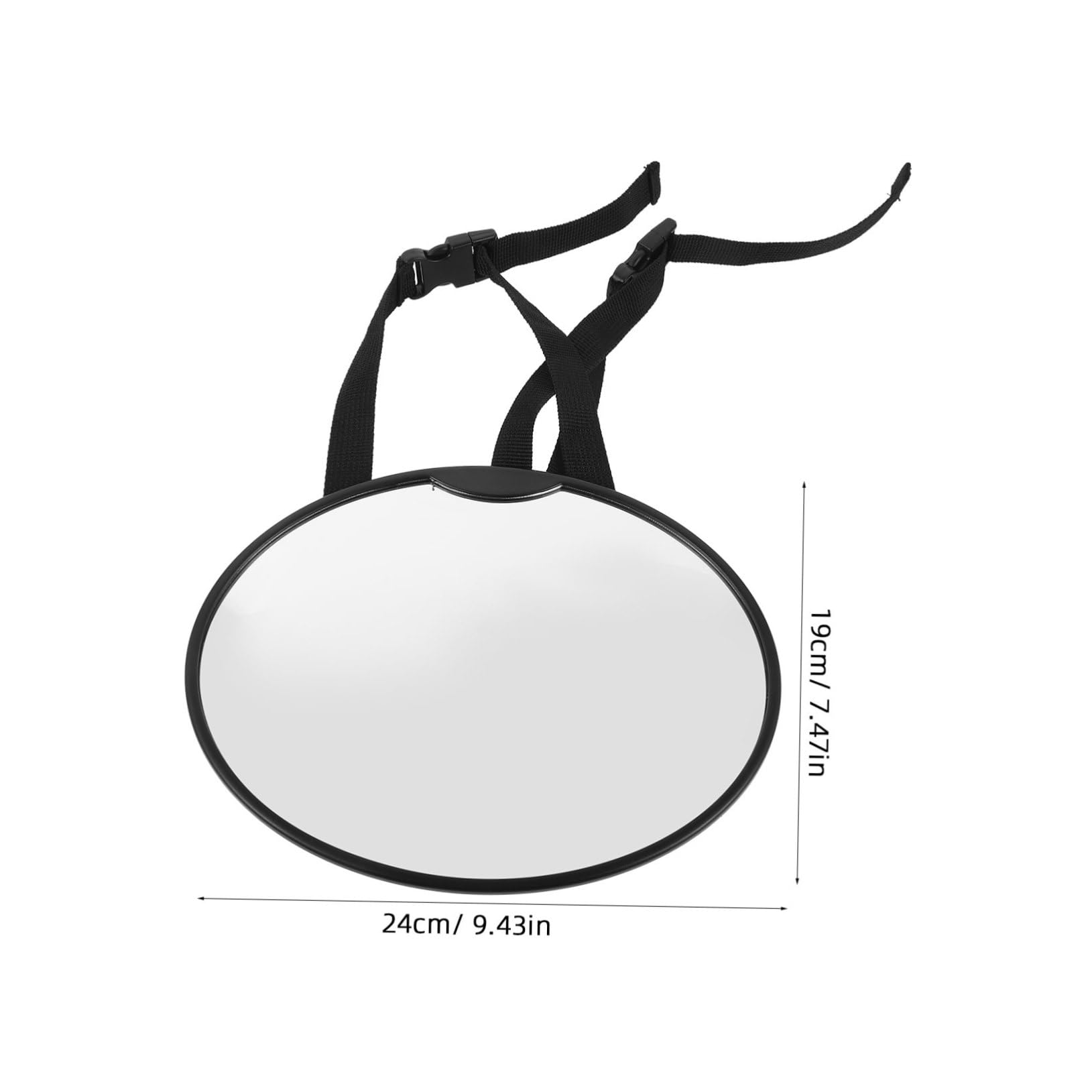 TOYANDONA Baby Car Rearview Mirror for Rear-Facing Car Seats - Shatterproof Acrylic Interior View Mirror for Safe Driving & Child Monitoring - Perfect for Parents, Travel, and Road Trips