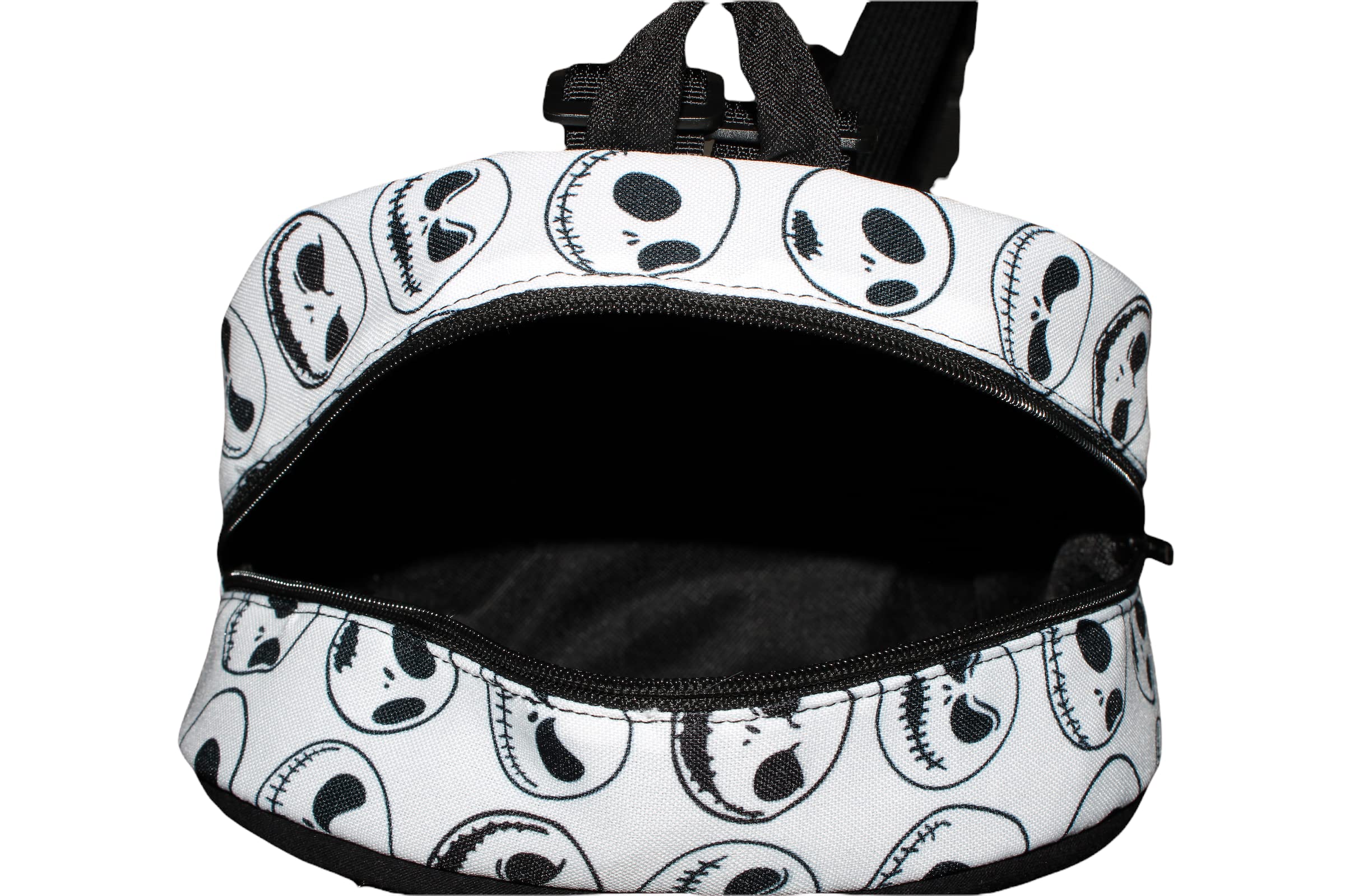 Jack Skellington Mini Backpack - Nightmare Before Christmas Themed Small Shoulder Bag for Cosplay, Halloween Costume & Disney Fans