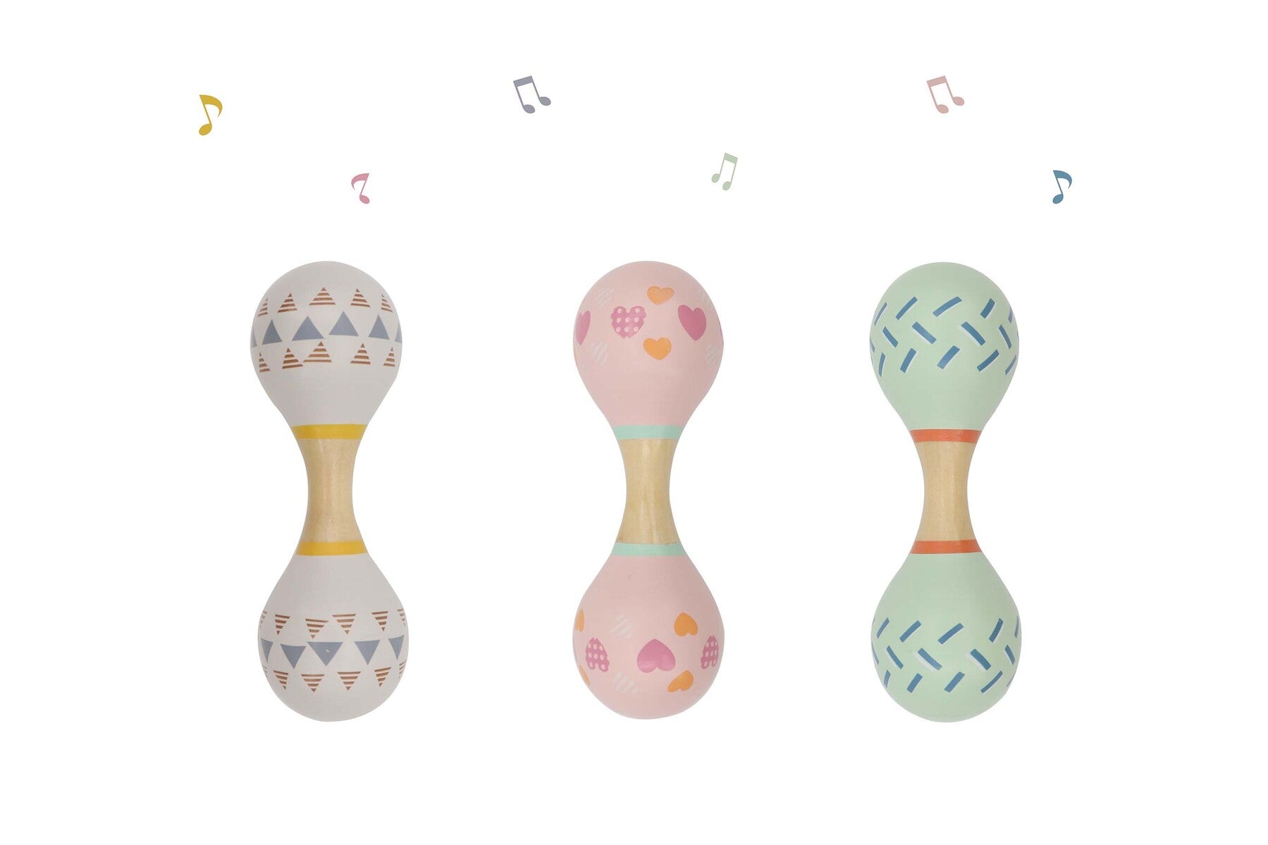Premium Wooden Double Ended Maracas - Handcrafted Percussion Instrument for Kids, Adults, Music Lovers - Perfect for Parties, Classroom, Music Therapy & Latin Dance Performances