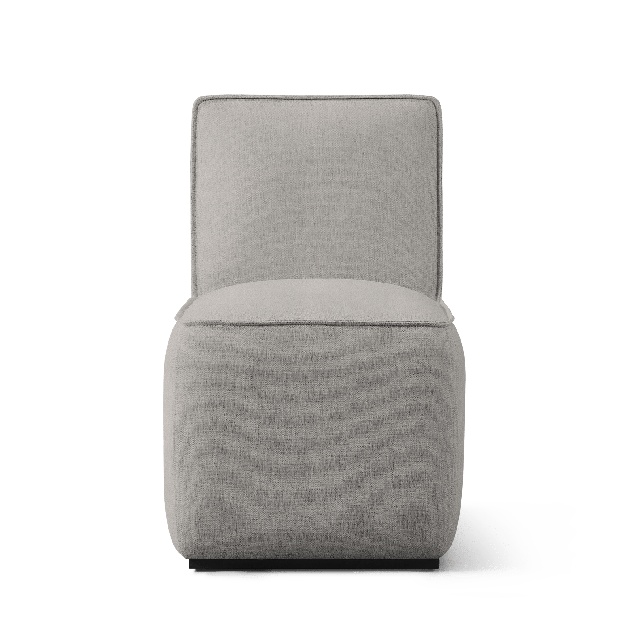 Santorini Outdoor Armless Dining Chair - Weather-Resistant Patio Furniture for Garden, Poolside, and Backyard Dining