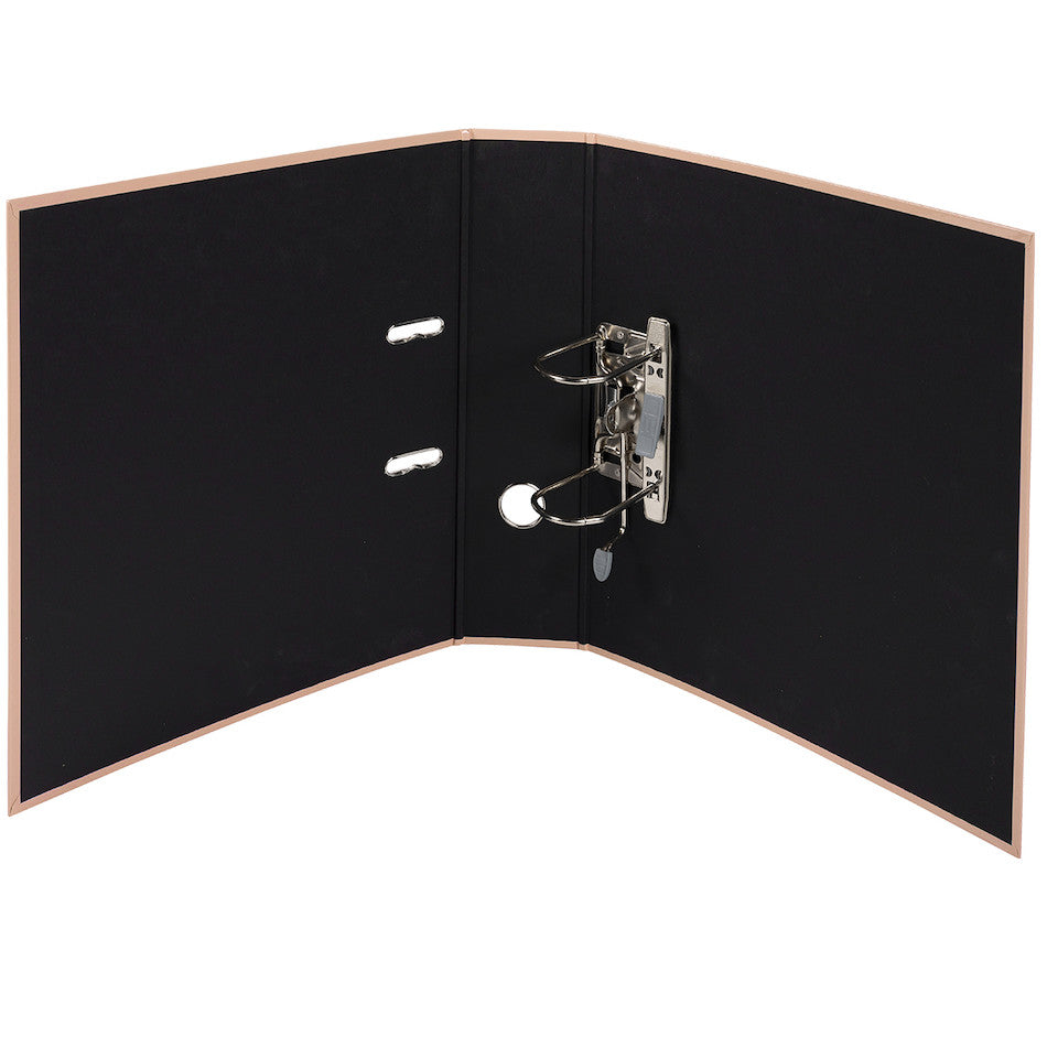 Exacompta Aquarel A4 Lever Arch File Coral - Durable Ring Binder for Office, School & Home Organization | Water-Resistant & Sturdy Document Storage