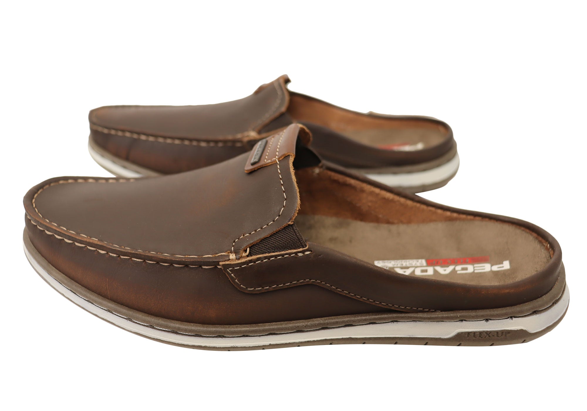 Pegada Coast Men's Leather Slip-On Comfort Casual Shoes - Handmade in Brazil - Perfect for Business Casual, Travel & Everyday Wear