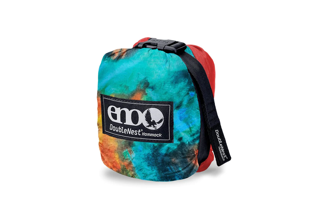 Eno DoubleNest Hammock with Vibrant Prints - Lightweight & Portable for Camping, Backpacking, Beach & Outdoor Adventures