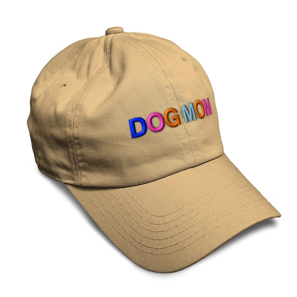 Custom Soft Baseball Cap for Dog Moms & Dads - Adjustable Twill Cotton Pet Lover Hats for Men and Women - Perfect for Dog Walks, Park Outings & Pet Owner Pride