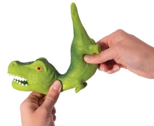 Stretchy Rex Dinosaur Sensory Fidget Toy for Kids - Stress Relief & Anxiety Relief for Children with Autism, ADHD - Fun Classroom, Travel, Home Play Therapy Toy