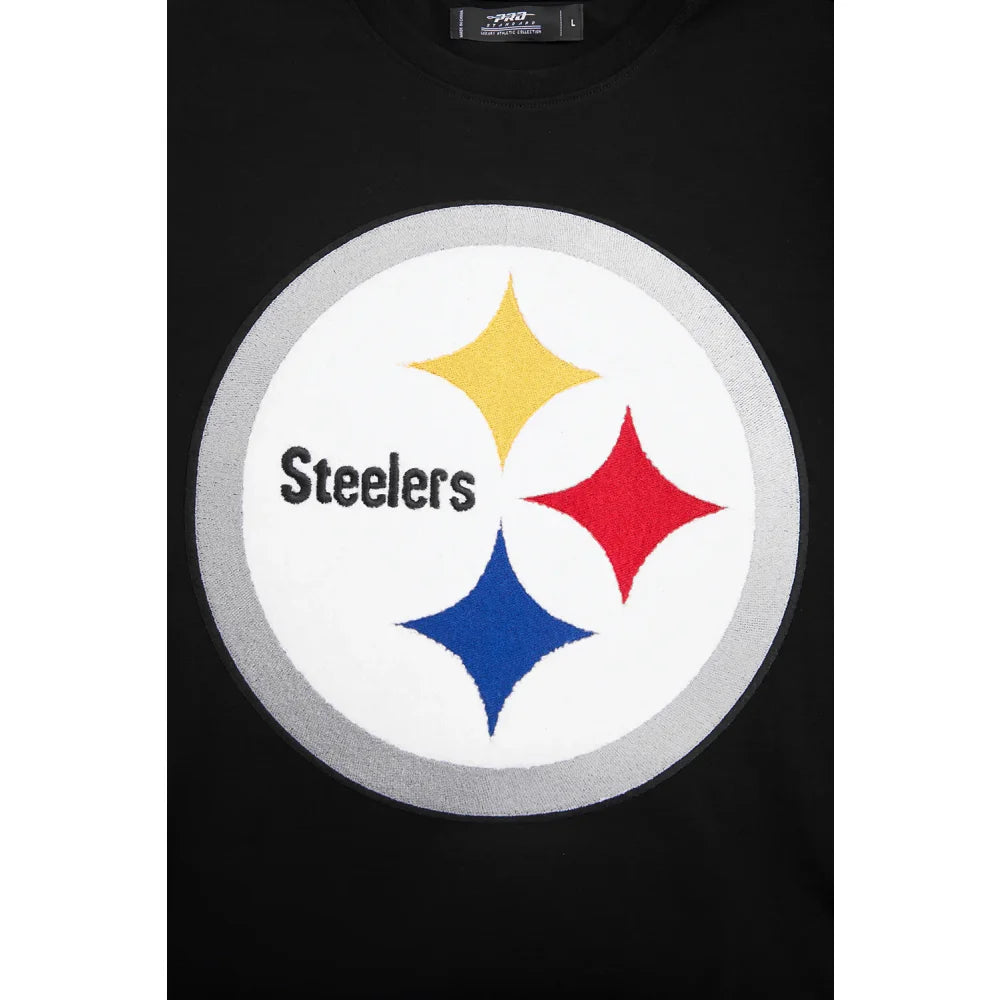 Pittsburgh Steelers Mash Up Chenille Tee Shirt for Men - Pro Standard NFL Fan Jersey - Perfect for Game Day, Tailgating & Sports Events