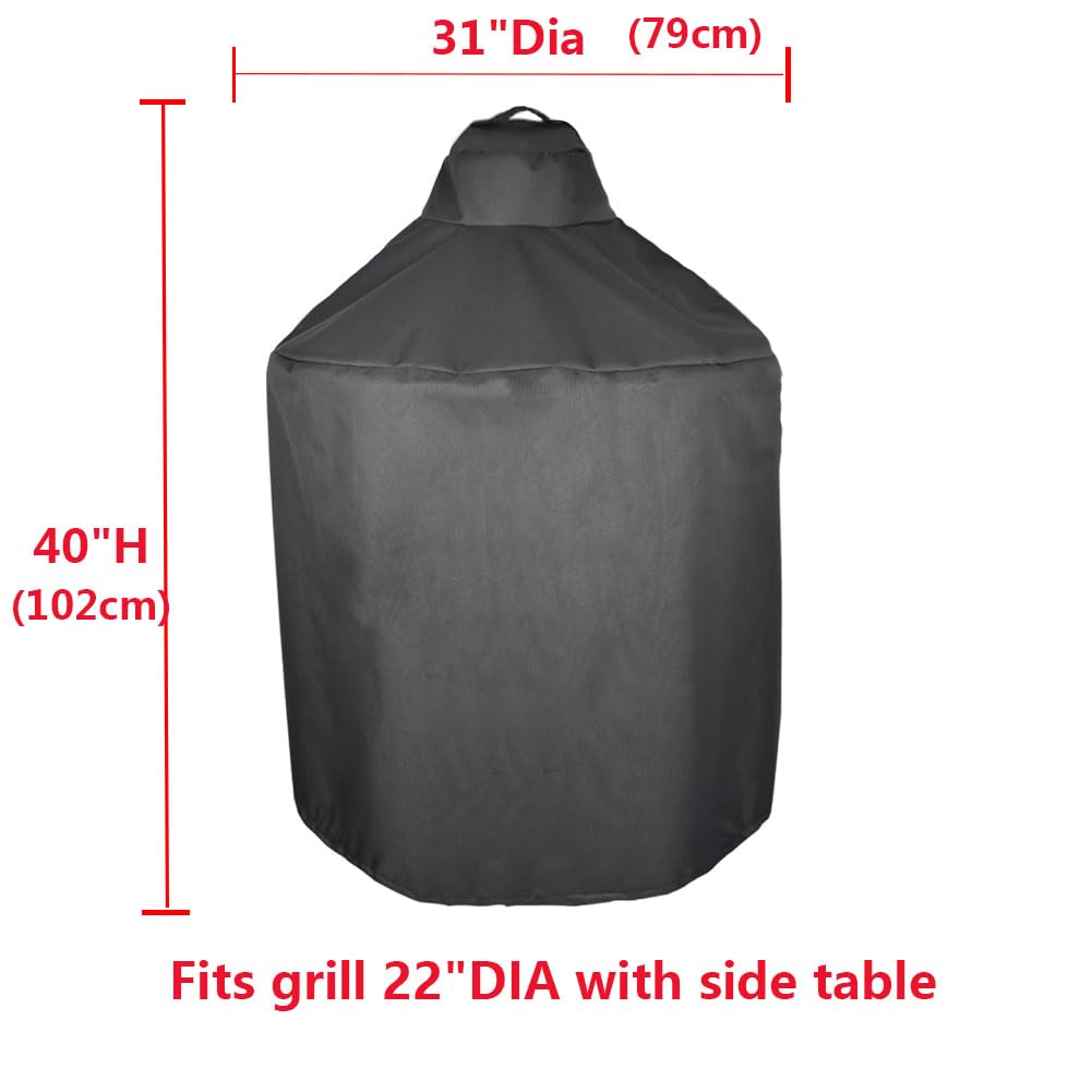 Large Big Green Egg & Kamado Ceramic Grill Cover - 31