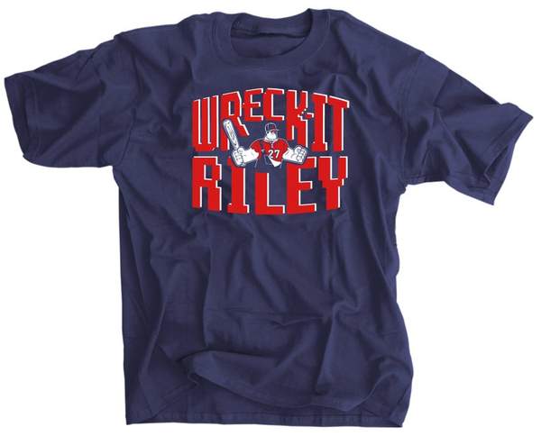Wreck It Riley Atlanta Baseball Youth Kids T-Shirt – Comfortable & Stylish Baseball Tee for Boys & Girls – Perfect for Games, Practice & Casual Wear