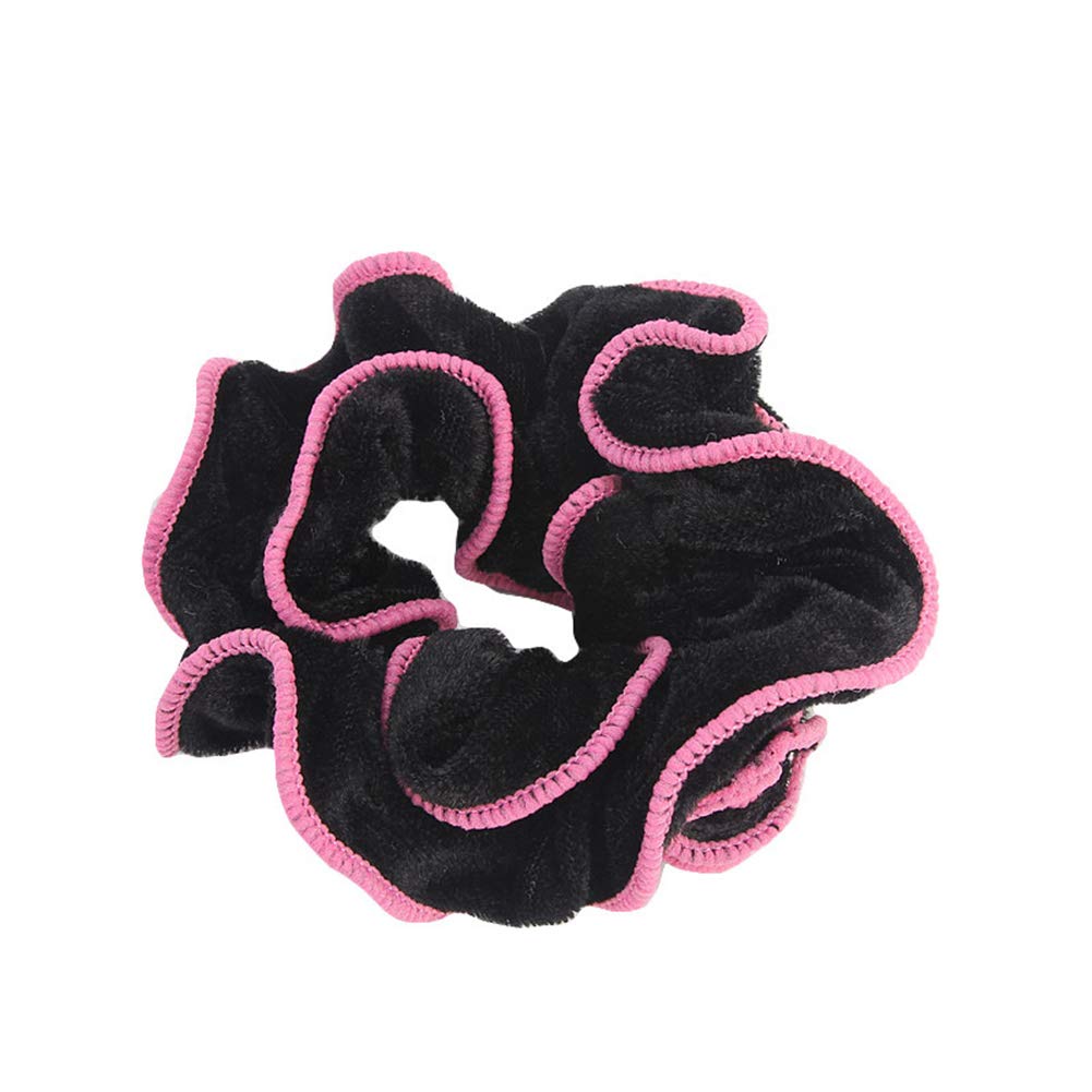 10 Pcs Premium Korean Velvet Hair Scrunchies - Soft Hair Bands & Ties for Women & Girls - Trendy Hair Accessories for School, Work, Gym & Everyday Use