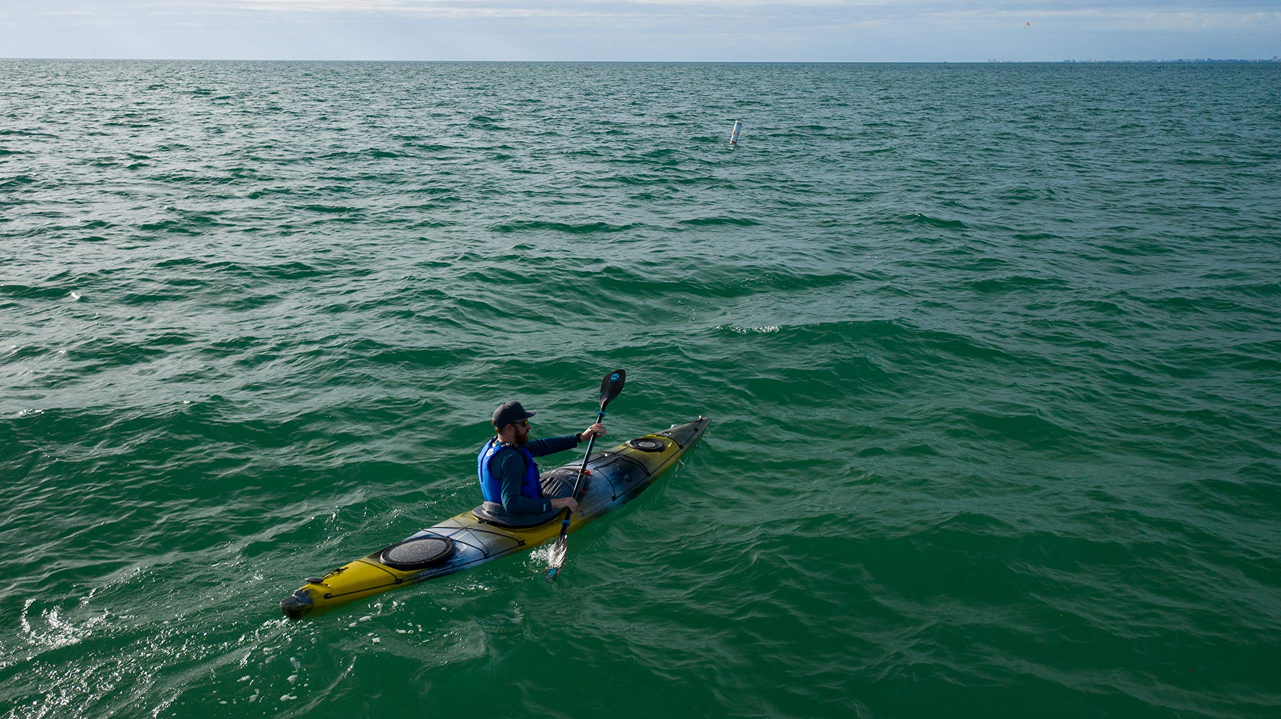 Premium Carbon Fiber Kayak Paddle - Lightweight Adjustable Shaft for Touring & Recreation | High-Performance Carbon Blades | Perfect for Lakes, Rivers & Coastal Paddling