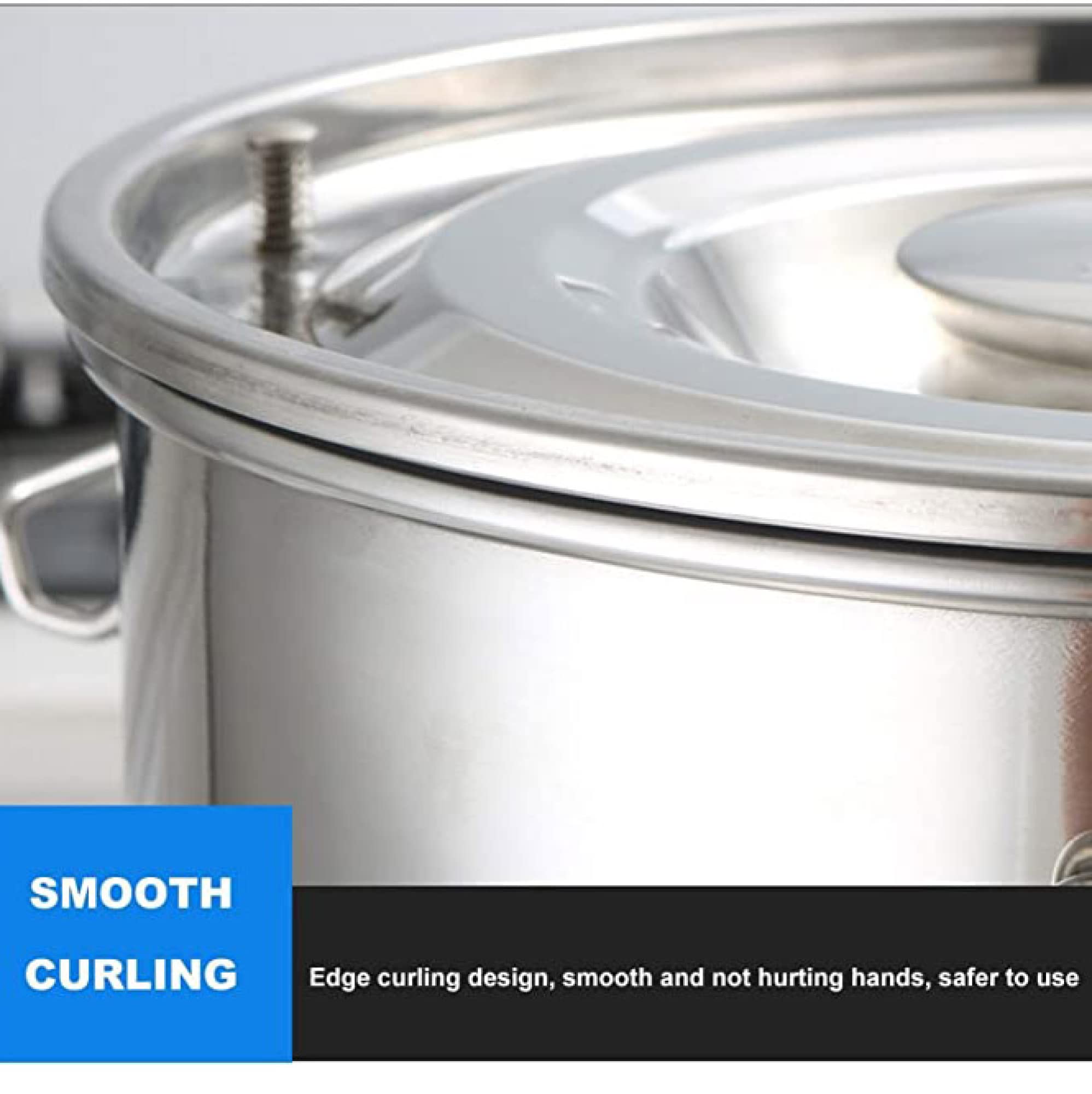 Premium 304 Stainless Steel Milk Can & Multi-Purpose Storage Container - 42L Sealed Lid Bucket for Milk, Wine, Oil, Tea, Dry Goods - Ideal for Home Brewing, Commercial Kitchens, Farm Use & Food Preservation