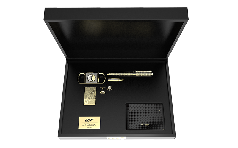 S.T. Dupont James Bond Limited Edition 6-Piece Collector Set - Premium Luxury Gift for Men, Bond Fans & Collectors - Perfect for Special Occasions & Display