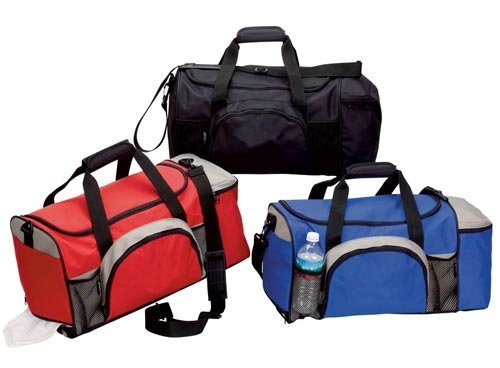 Affordable Sports Gym Duffle Bag - Large Red Workout Tote for Men & Women - Perfect for Gym, Travel & Sports Gear Storage