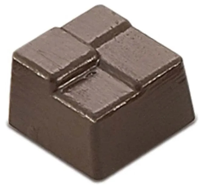Premium Interlocking Squares Chocolate Mold - 28 Cavity Silicone Baking Molds for Chocolate, Candy, Soap & Resin - Perfect for DIY Crafts, Party Favors, and Holiday Treats