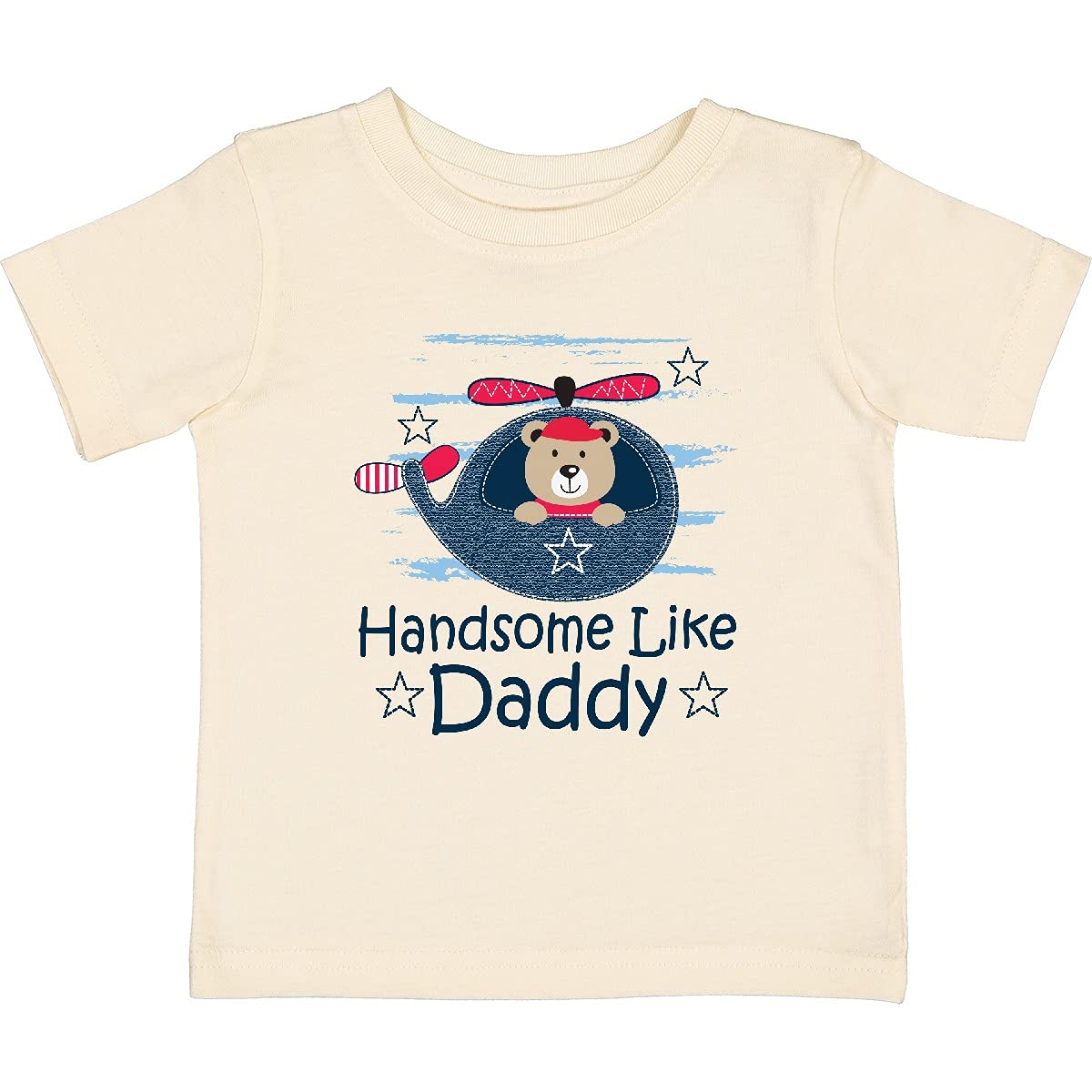 Handsome Like Daddy Baby Boy T-Shirt - Cute Matching Father & Son Outfit - Perfect for Family Photos, Holidays & Special Occasions