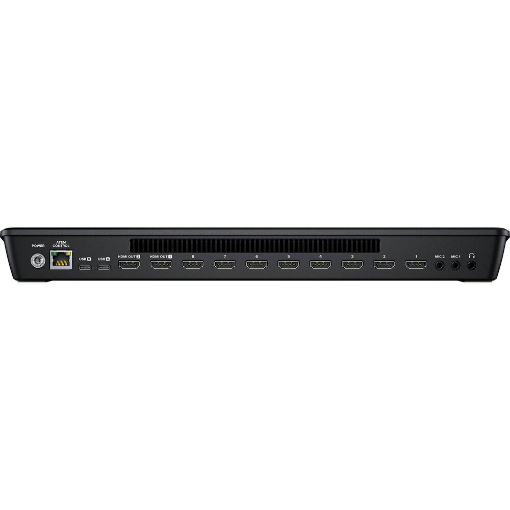 Blackmagic Design ATEM Mini Extreme Live Streaming Switcher - Professional 4K HDMI Video Mixer for YouTube, Twitch, and Podcasting - Perfect for Home Studios, Church Broadcasts, and Esports Events