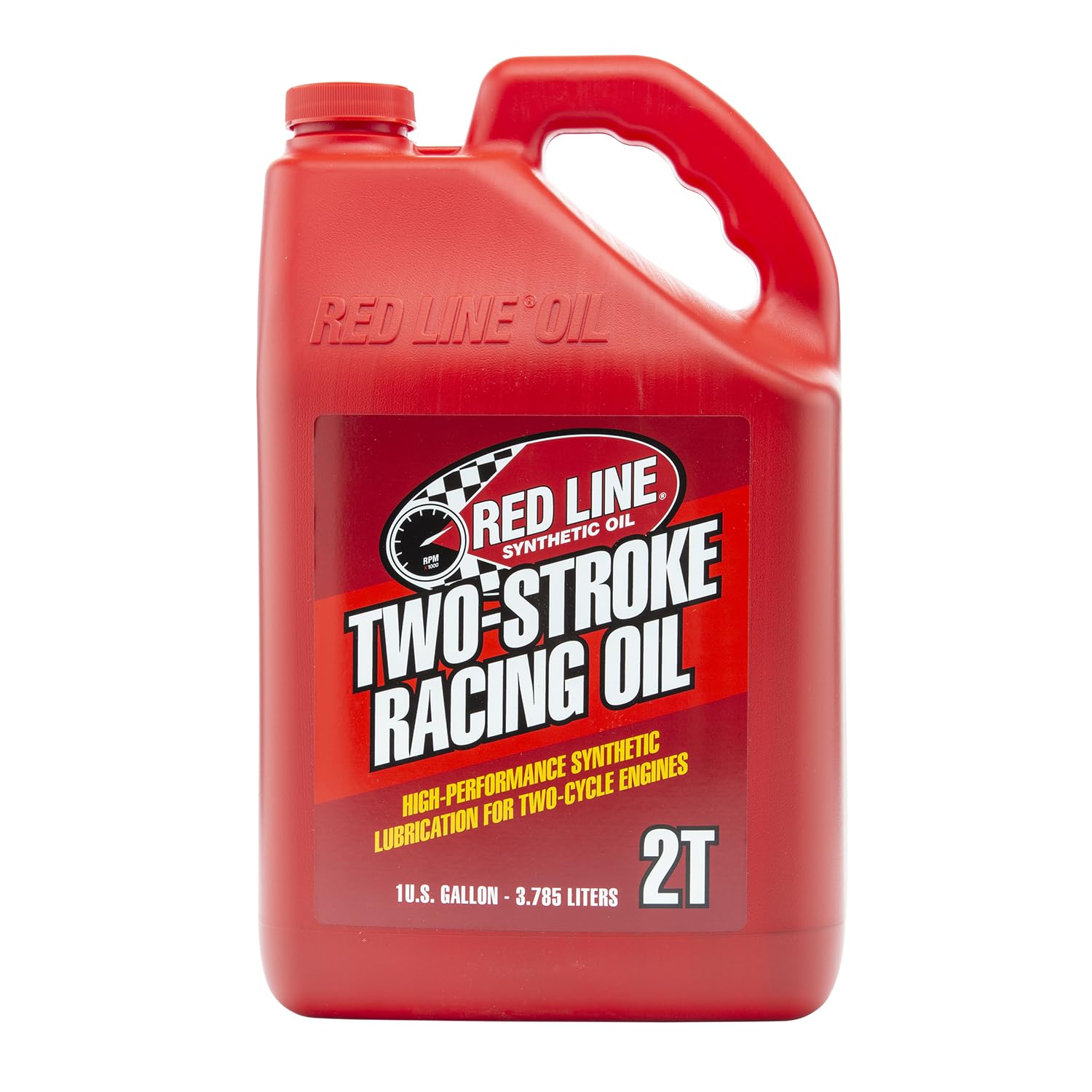 Red Line 40605 Synthetic 2-Stroke Racing Oil - 1 Gallon for High-Performance Motorcycles, ATVs & Marine Engines